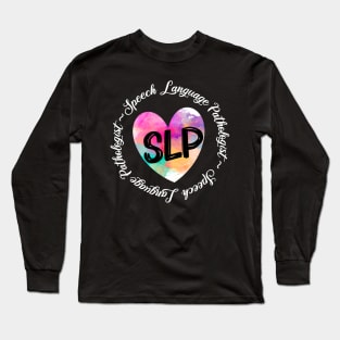 Speech Therapy Pathologist Long Sleeve T-Shirt